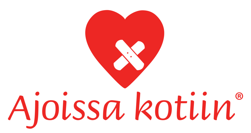 Ajoissa kotiin kampanjan logo.