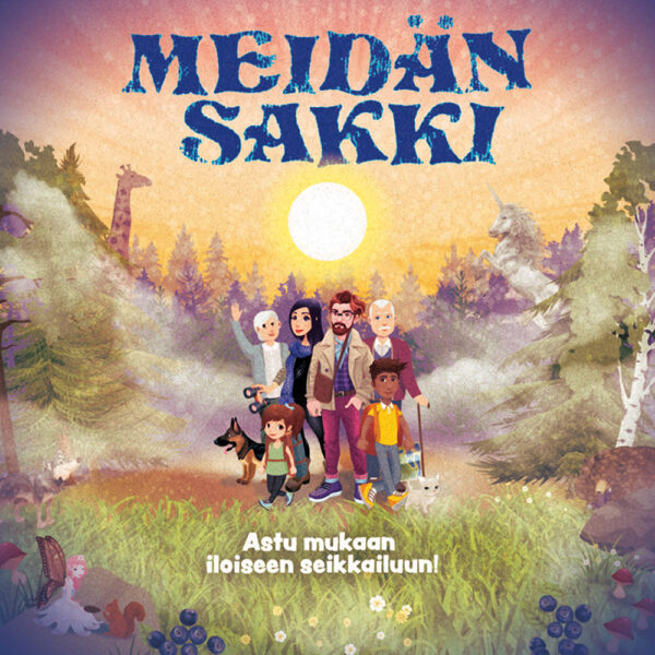 Meidän sakki -lautapelin kansikuva